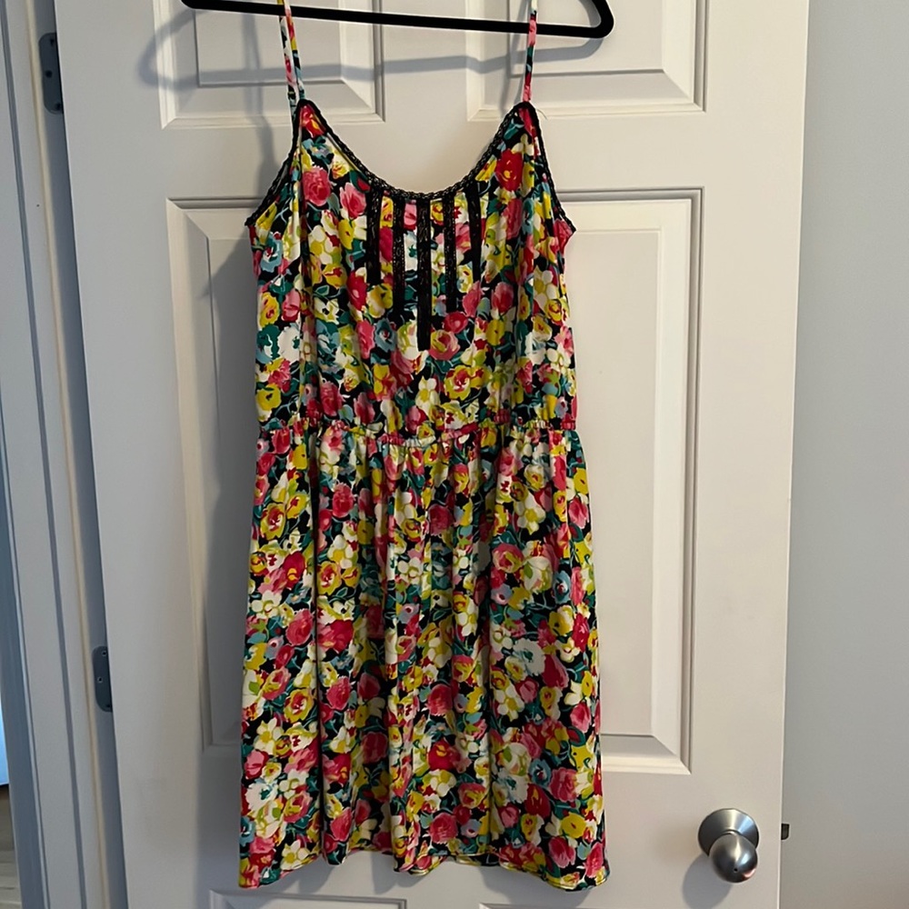 Betsy Johnson Floral Mini Dress